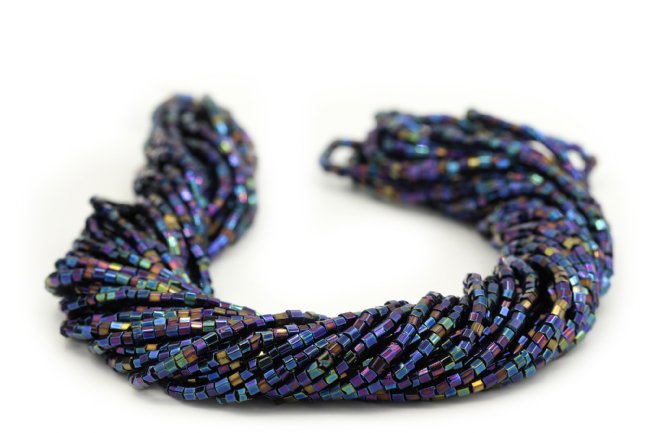 Preciosa Ornela Two-Cut Blue Iris Beads